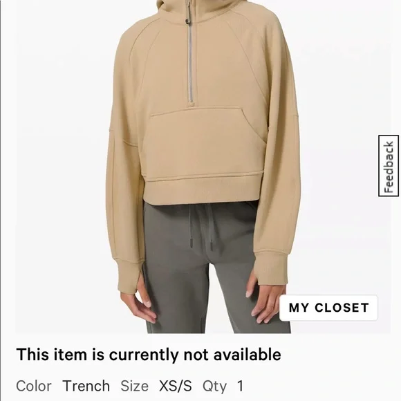 Lululemon scuba hoodie - Picture 3 of 3